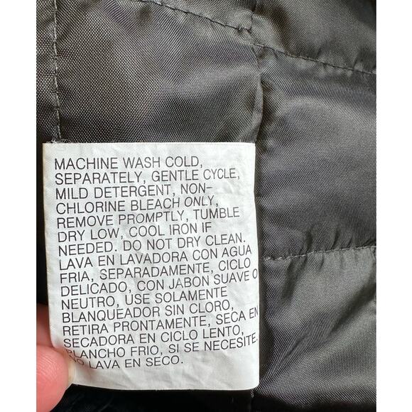 Vintage Pacific Trail Black Nylon Zip Front Utility Jacket Size XXL - Picture 5 of 7
